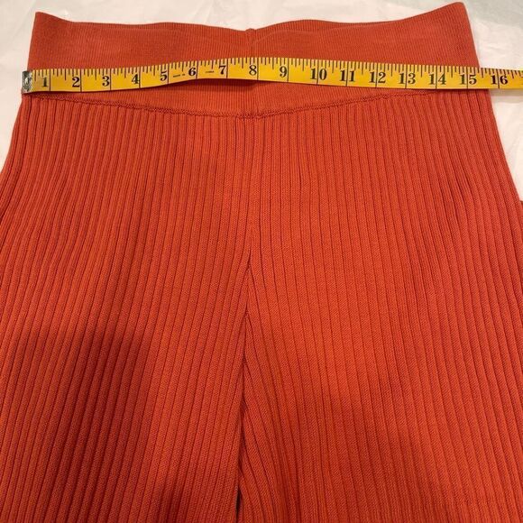 Cult Gaia Jada Knit Pants In Orange.Size L - Picture 14 of 14